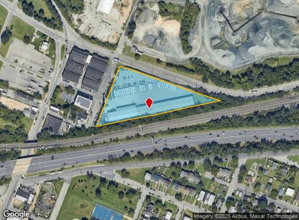 201 Frankfurst Ave, Brooklyn, MD Parcel Map