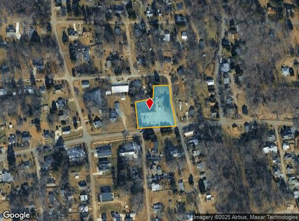 600 W King St, Hillsborough, NC Parcel Map