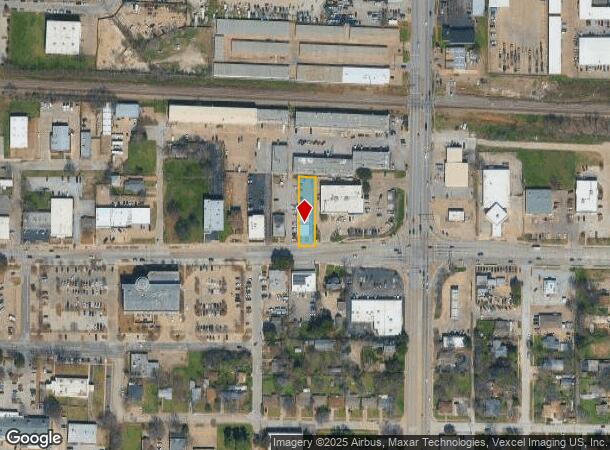 805 E Abram St, Arlington, TX Parcel Map