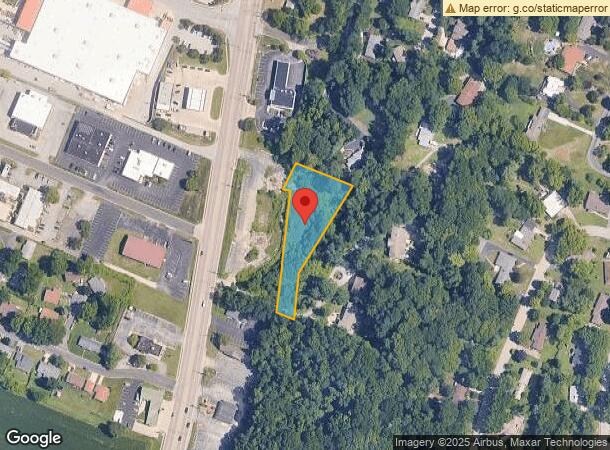  206 N Bluff Rd, Collinsville, IL Parcel Map