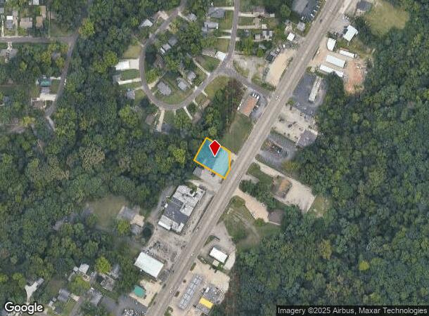  625 S Main St, Creve Coeur, IL Parcel Map