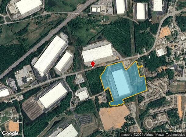  753 Broadway Ave, Braselton, GA Parcel Map