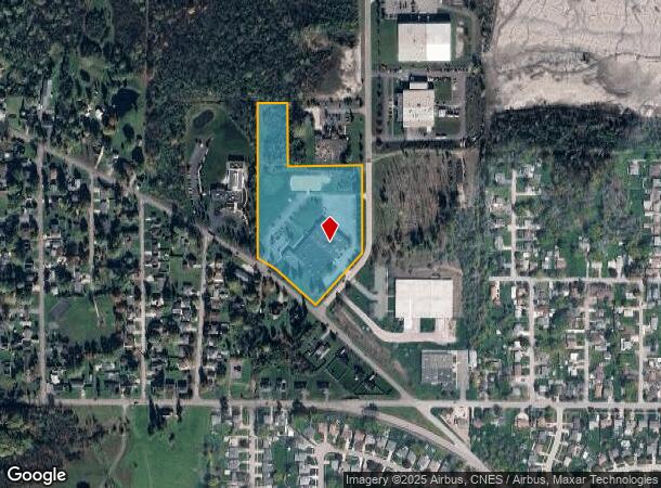  4090 Jeffrey Blvd, Buffalo, NY Parcel Map