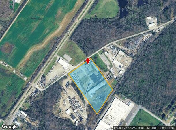 4334 Millington Rd, Memphis, TN Parcel Map