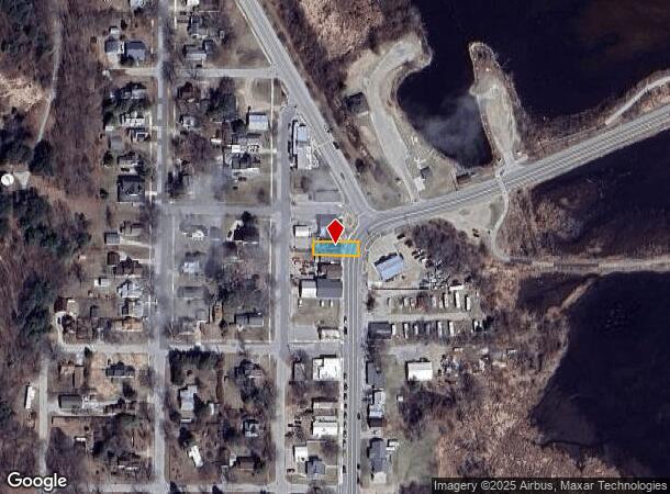 609 Frankfort Ave, Elberta, MI Parcel Map