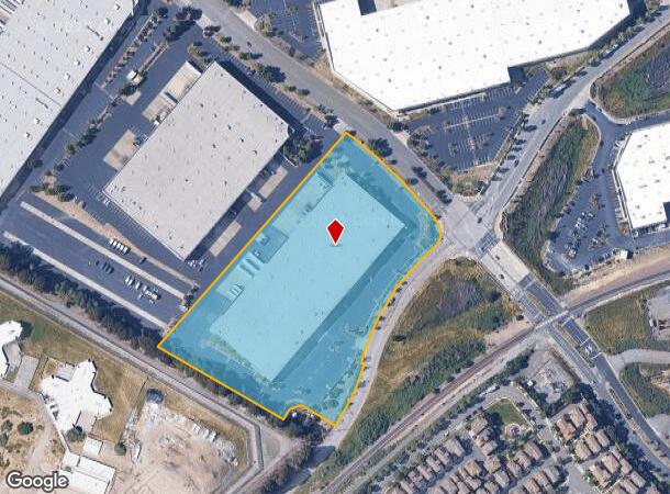 2100 Atlas Rd, San Pablo, CA Parcel Map