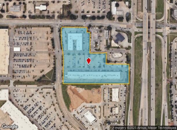  1301 W Glade Rd, Euless, TX Parcel Map