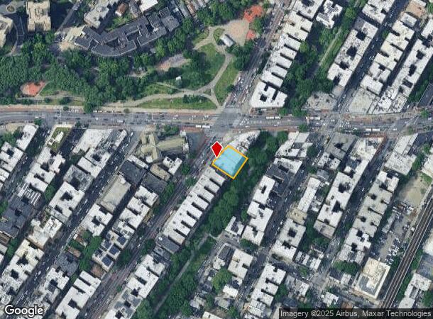 2358 University Ave, Bronx, NY Parcel Map