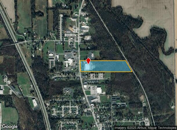 1446 N Gardner St, Scottsburg, IN Parcel Map