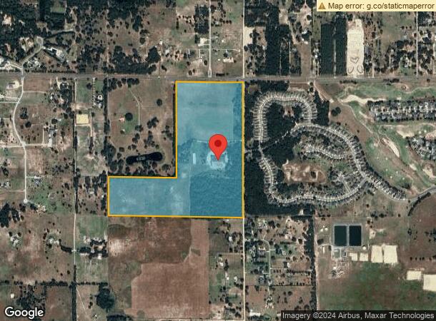  34135 Cardinal Ln, Eustis, FL Parcel Map