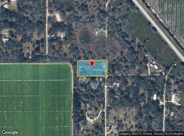 4847 Se Oats Ave, Arcadia, FL Parcel Map