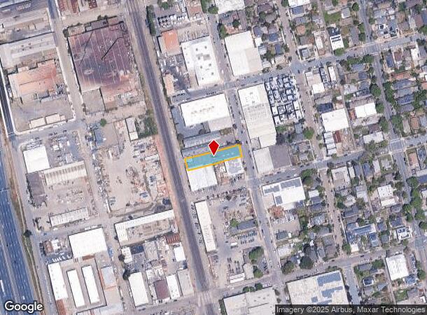 1454 4Th St, Berkeley, CA Parcel Map