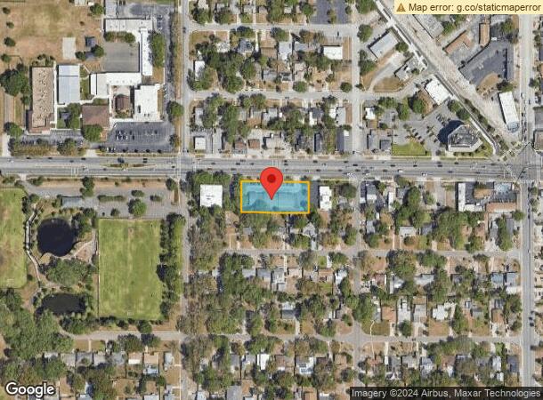  1421 Court St, Clearwater, FL Parcel Map