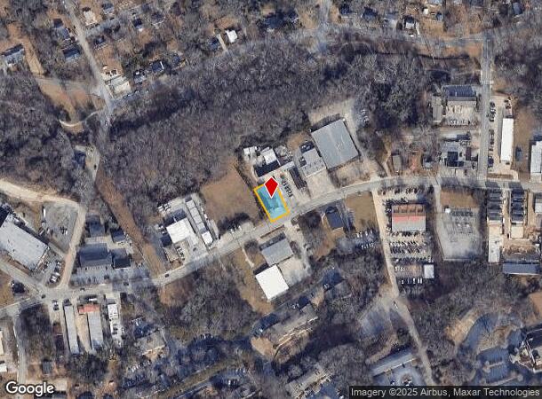 606 Oak St, Gainesville, GA Parcel Map