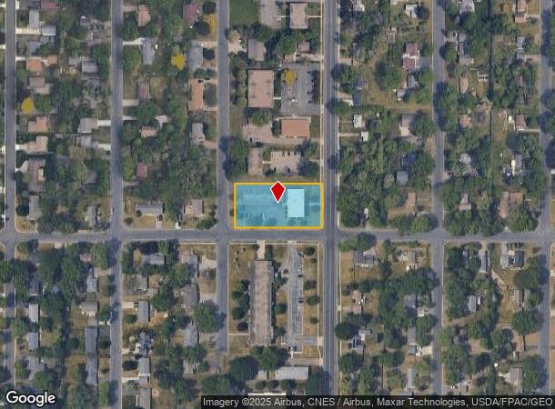  9920 Nicollet Ave S, Minneapolis, MN Parcel Map