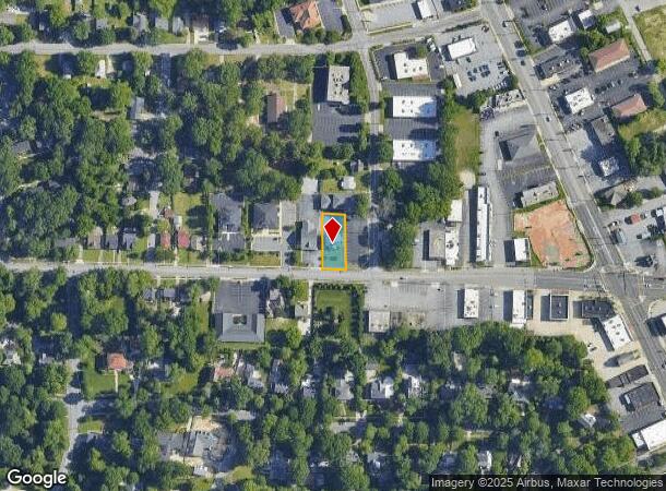  202 W Lexington Ave, High Point, NC Parcel Map