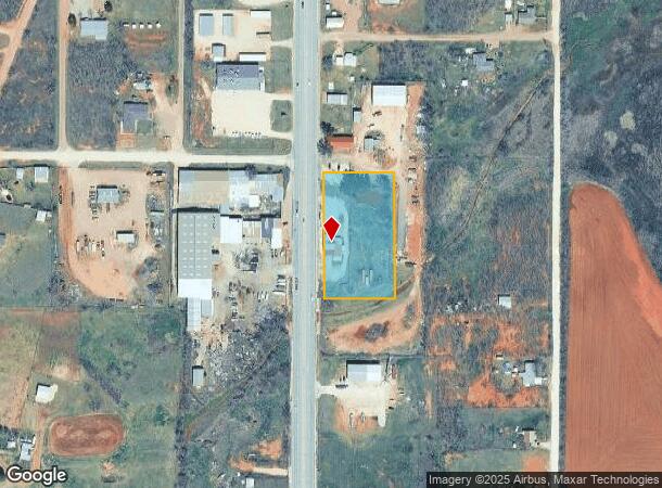 2132 Us Highway 277 S, Anson, TX Parcel Map