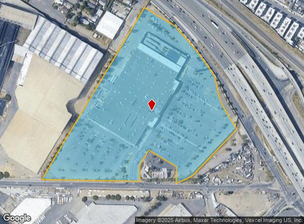 3801 E 8Th St, Oakland, CA Parcel Map