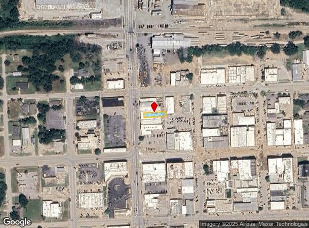  17 N Main St, Sapulpa, OK Parcel Map