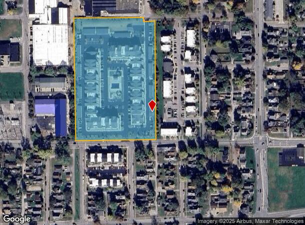 1000 Ashford Park Pl, Columbus, IN Parcel Map