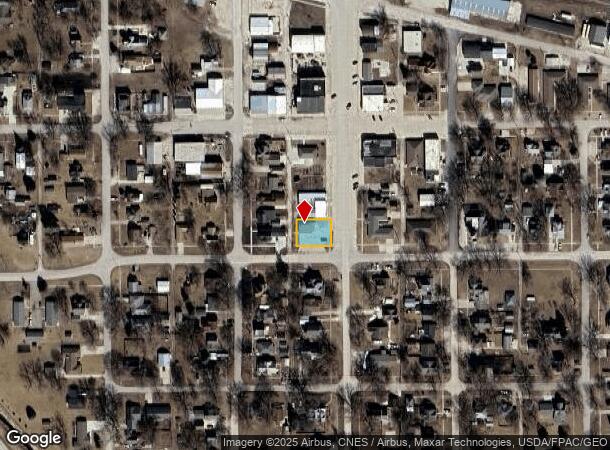 224 S Fulton St, Newell, IA Parcel Map