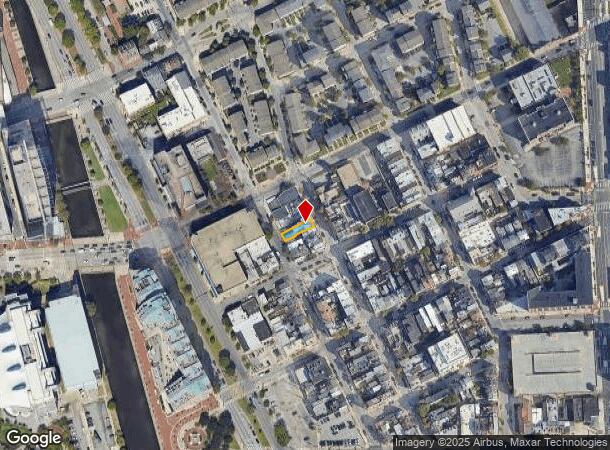  210 S High St, Baltimore, MD Parcel Map