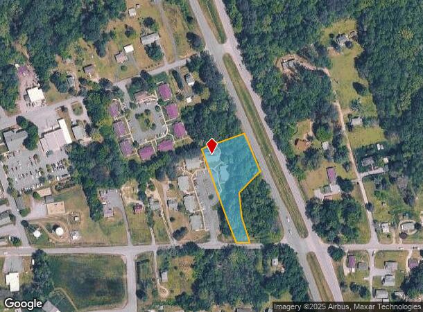  153 Chase St, Bowling Green, VA Parcel Map