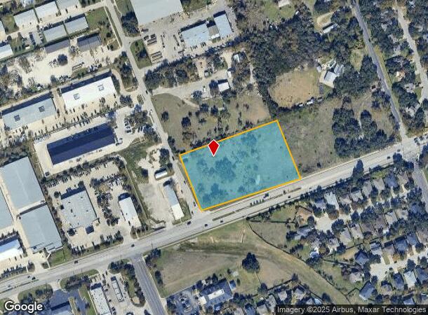 1602 Leander Dr, Leander, TX Parcel Map