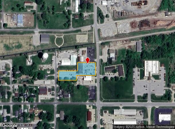  319 N Logan St, Mattoon, IL Parcel Map