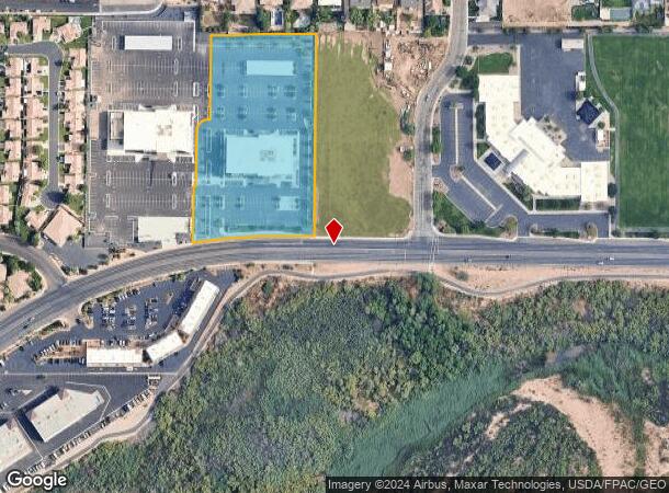  617 E Riverside Dr, Saint George, UT Parcel Map