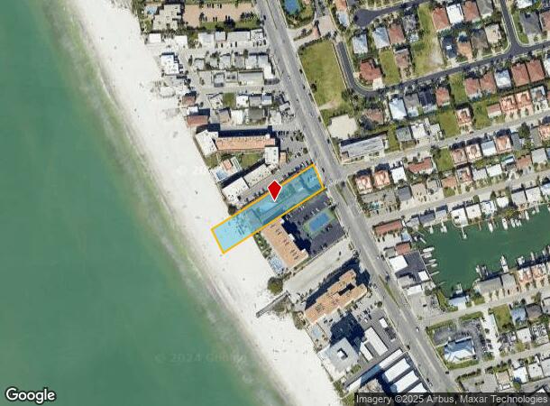  17566 Gulf Blvd, Redington Shores, FL Parcel Map