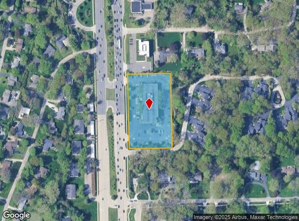 6905 Telegraph Rd, Bloomfield Hills, MI Parcel Map