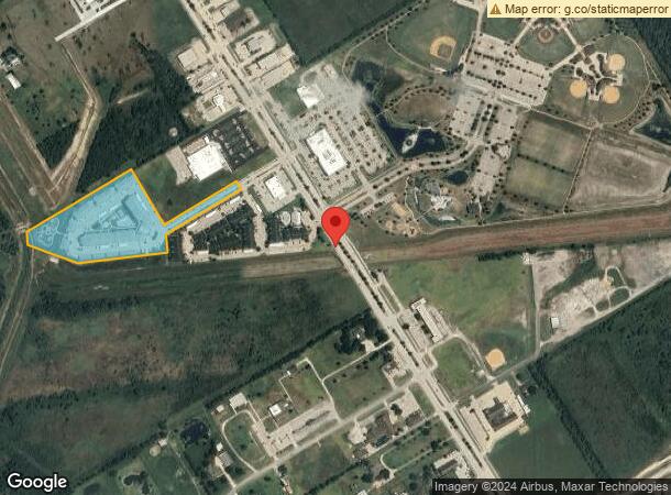  10929 Eagle Dr, Baytown, TX Parcel Map