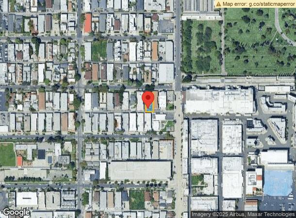  5816 Willoughby Ave, Los Angeles, CA Parcel Map