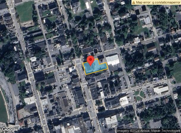  132 N Allegheny St, Bellefonte, PA Parcel Map