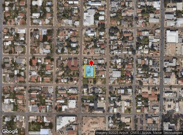 1407 Convent Ave, Laredo, TX Parcel Map