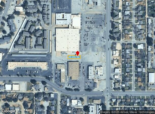  2560 Barrow St, Abilene, TX Parcel Map