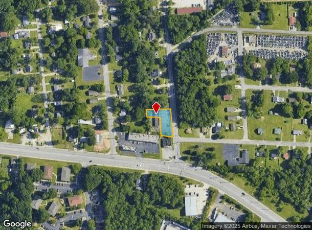  910 S Scientific St, High Point, NC Parcel Map