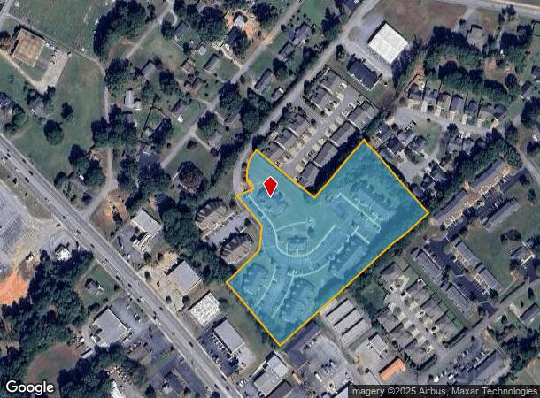 215 Outlook Dr, Boiling Springs, SC Parcel Map