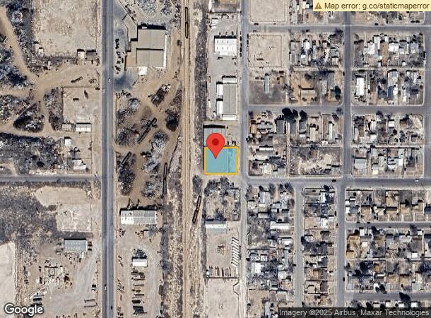  1119 S Leech St, Hobbs, NM Parcel Map