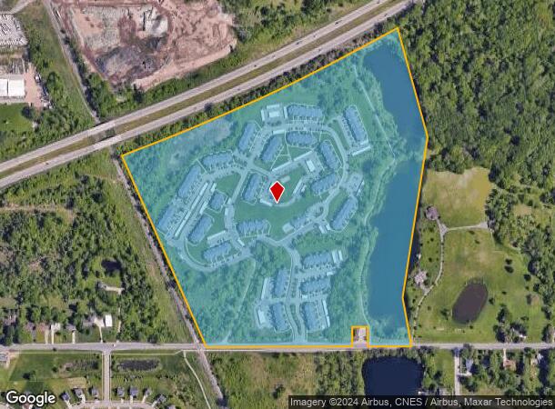  4320 Dell Rd, Lansing, MI Parcel Map