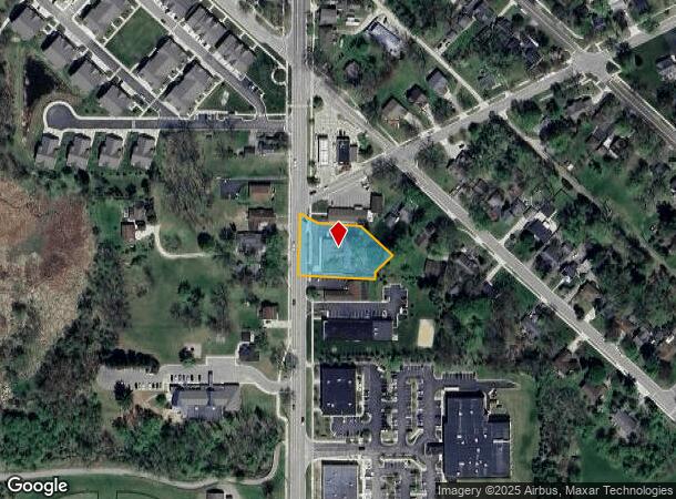 2870 Baker Rd, Dexter, MI Parcel Map