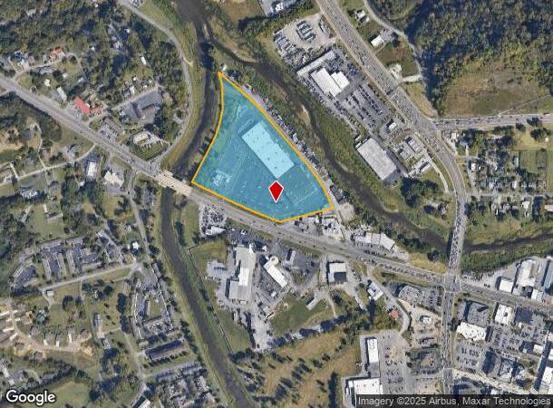  320 W Main St, Sevierville, TN Parcel Map