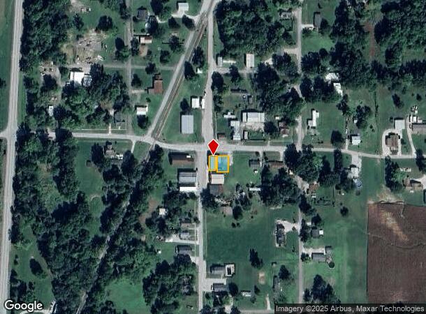  10201 E Main St, Oakland City, IN Parcel Map