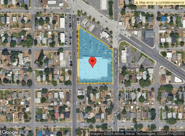  2282 N Ash St, Spokane, WA Parcel Map