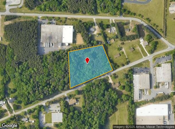  8010 National Service Rd, Colfax, NC Parcel Map
