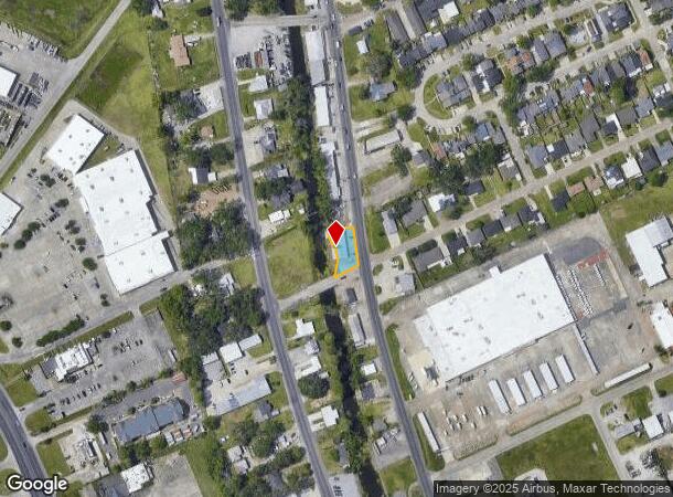  6884 W Park Ave, Houma, LA Parcel Map
