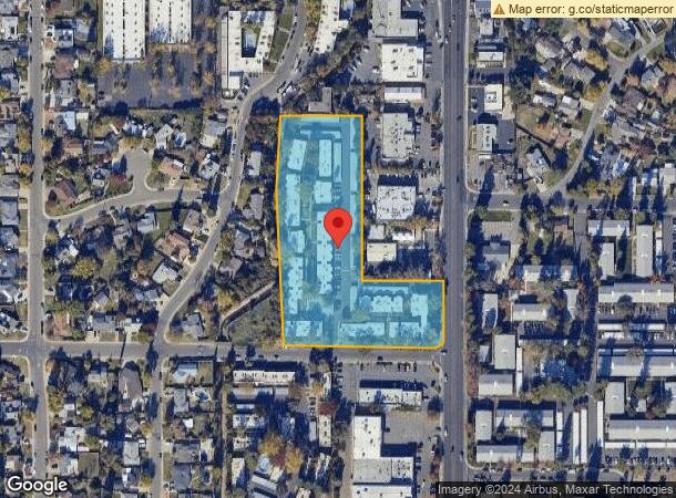  1503 Fulton Ave, Sacramento, CA Parcel Map