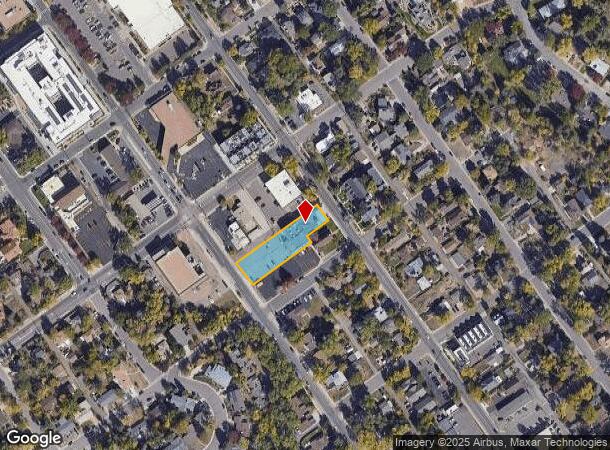 1940 Ford St, Golden, CO Parcel Map