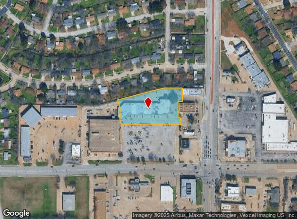  6651 Watauga Rd, Watauga, TX Parcel Map